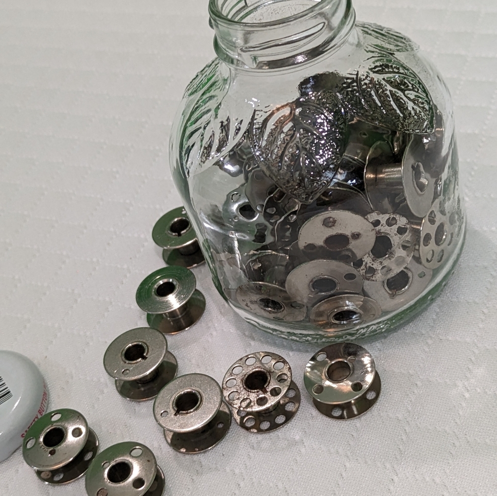 Vintage Sewing Bobbins 50